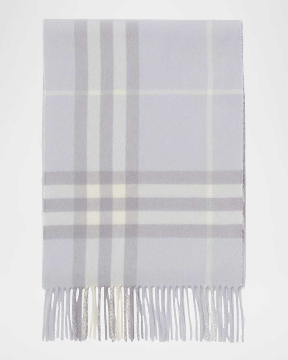 Giant Check Cashmere Scarf
